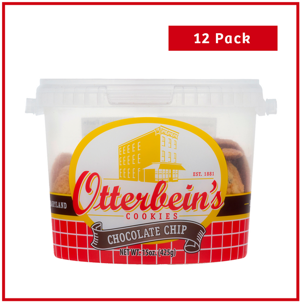 Go Big 12-Pack, 15oz Chocolate Chip Tubs (10% Savings per tub!)