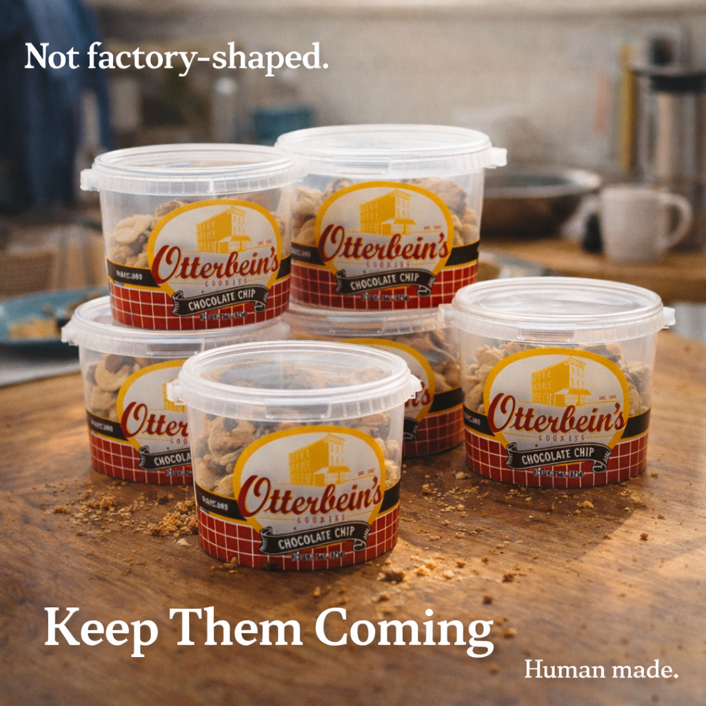 Keep Them Coming, 15oz Chocolate Chip Tubs